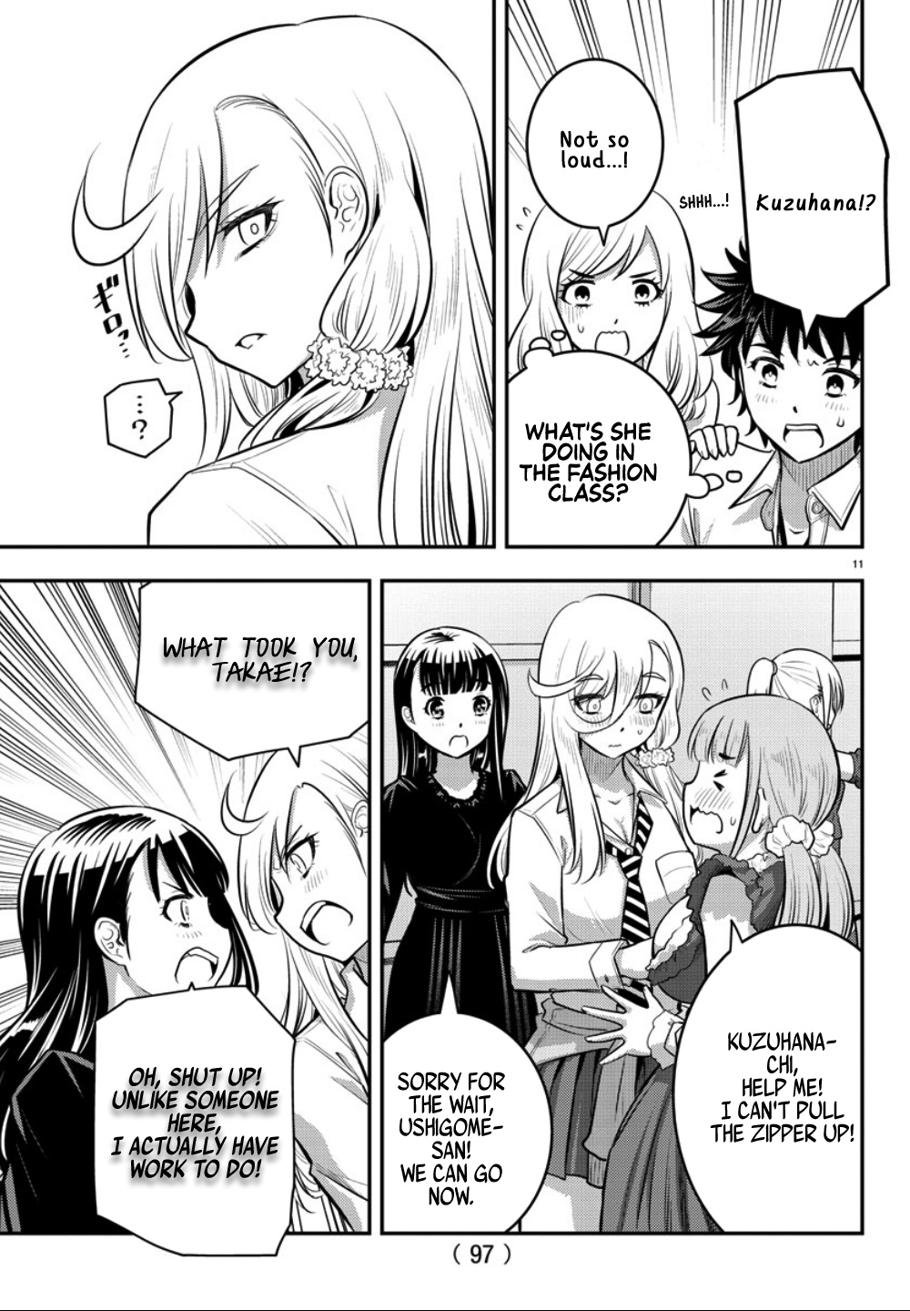 Yankee Jk Kuzuhana-Chan - Chapter 36: The Day Before The Festival. How's Everyone Feeling?