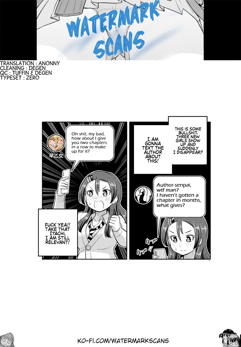 Yankee Jk Kuzuhana-Chan - Chapter 97: The Childhood Friend Is Concerned