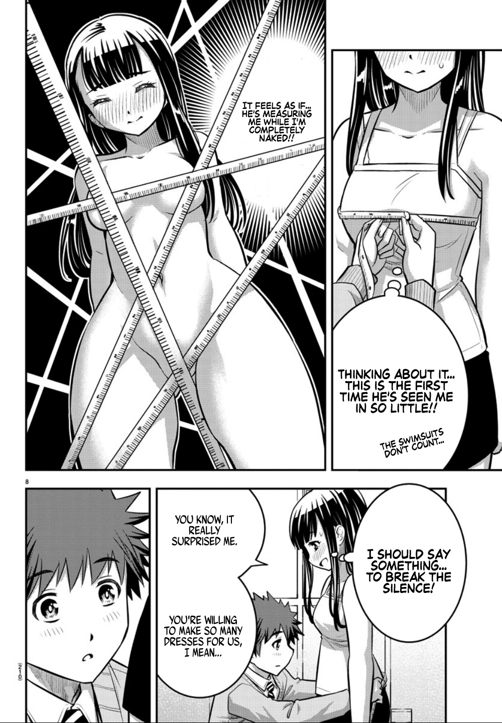 Yankee Jk Kuzuhana-Chan - Chapter 35: Measurement Time