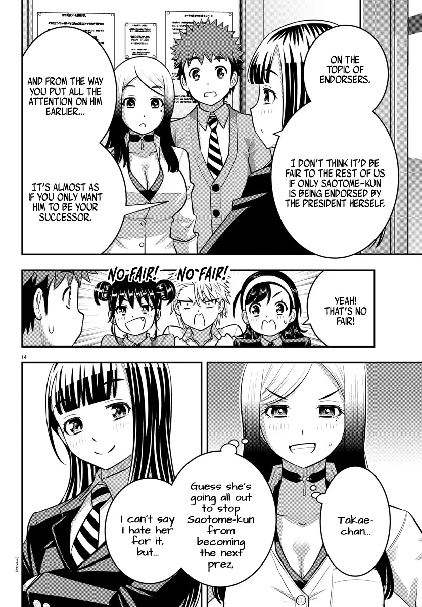 Yankee Jk Kuzuhana-Chan - Chapter 215: Motershiro High Student Council Presidential Candidates Announcement