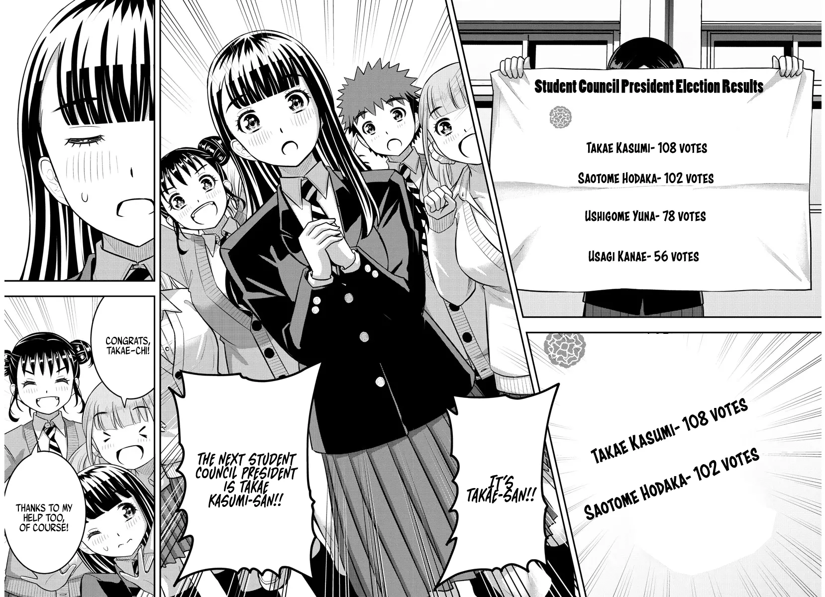 Yankee Jk Kuzuhana-Chan - Chapter 218: The New Student Council President