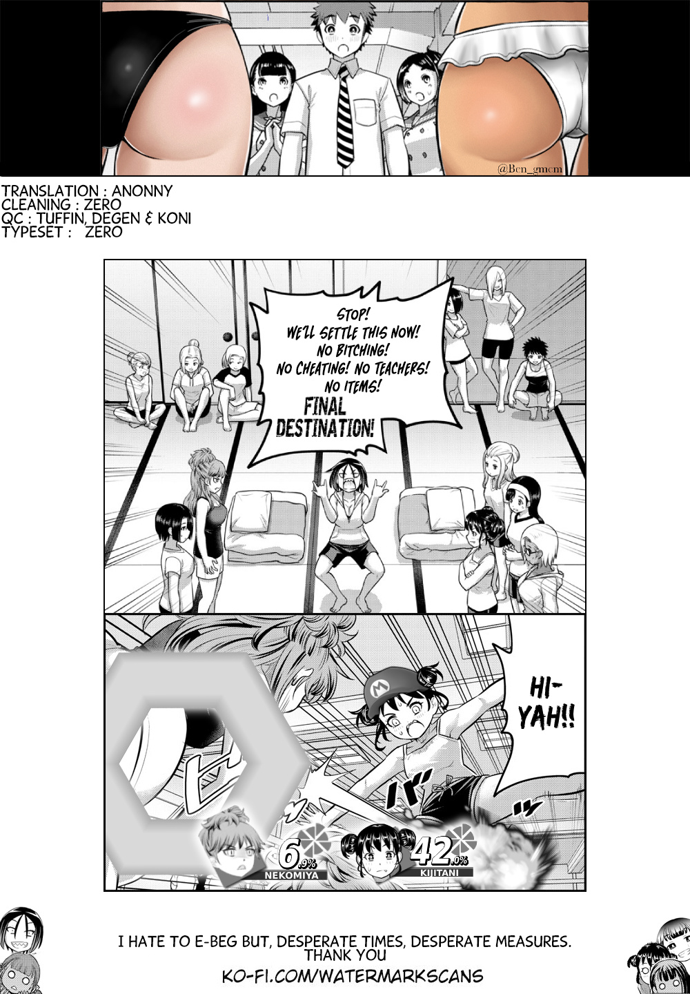 Yankee Jk Kuzuhana-Chan - Chapter 124: School War - Part 2