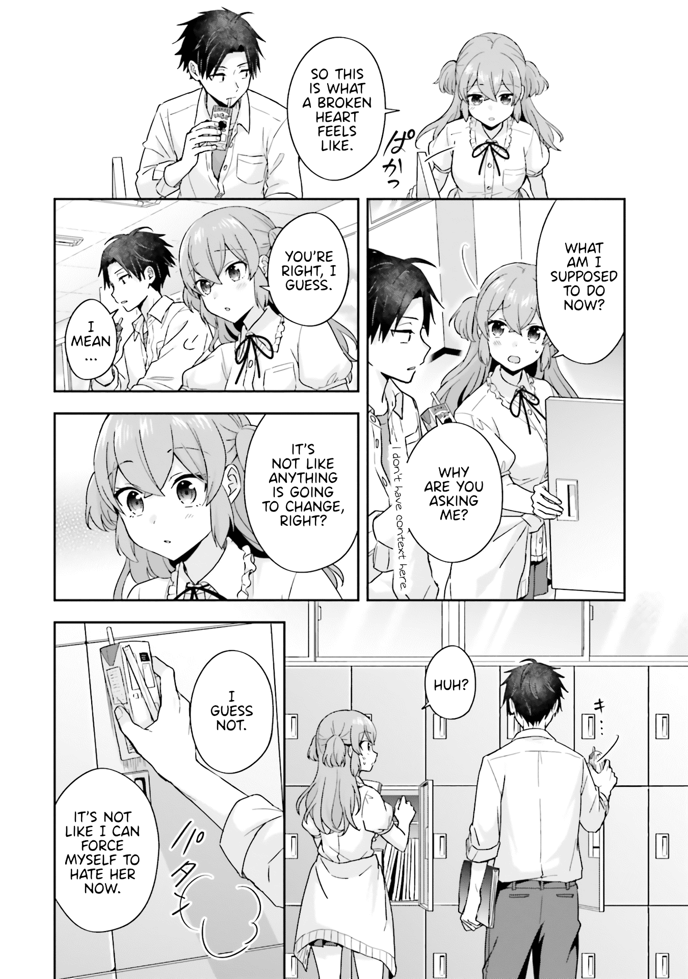 The Quiet Komori-San And The Loud Oobayashi-Kun - Chapter 41