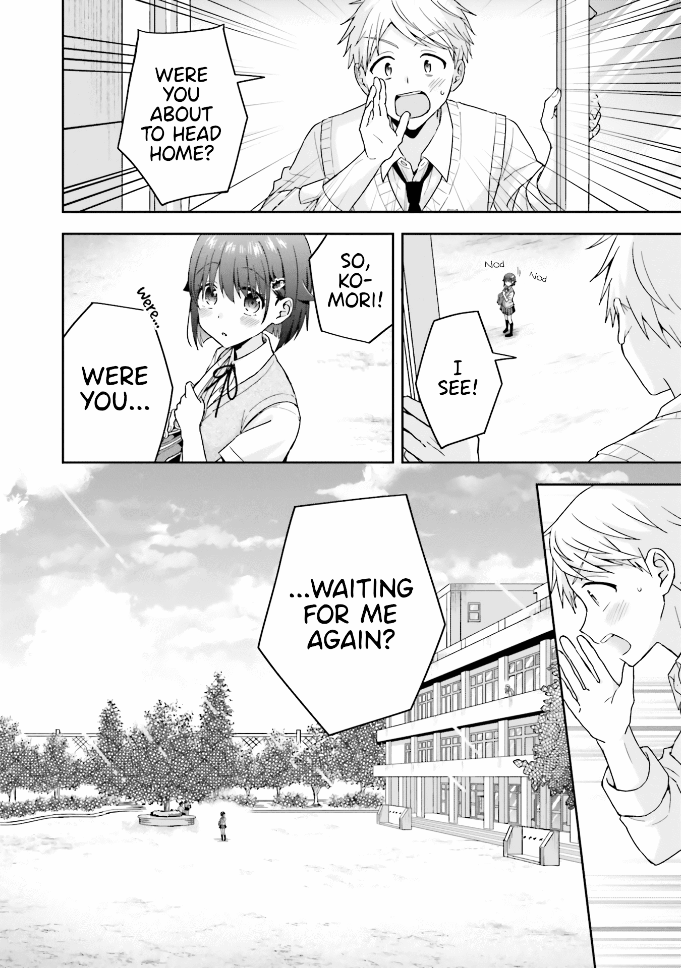 The Quiet Komori-San And The Loud Oobayashi-Kun - Chapter 44