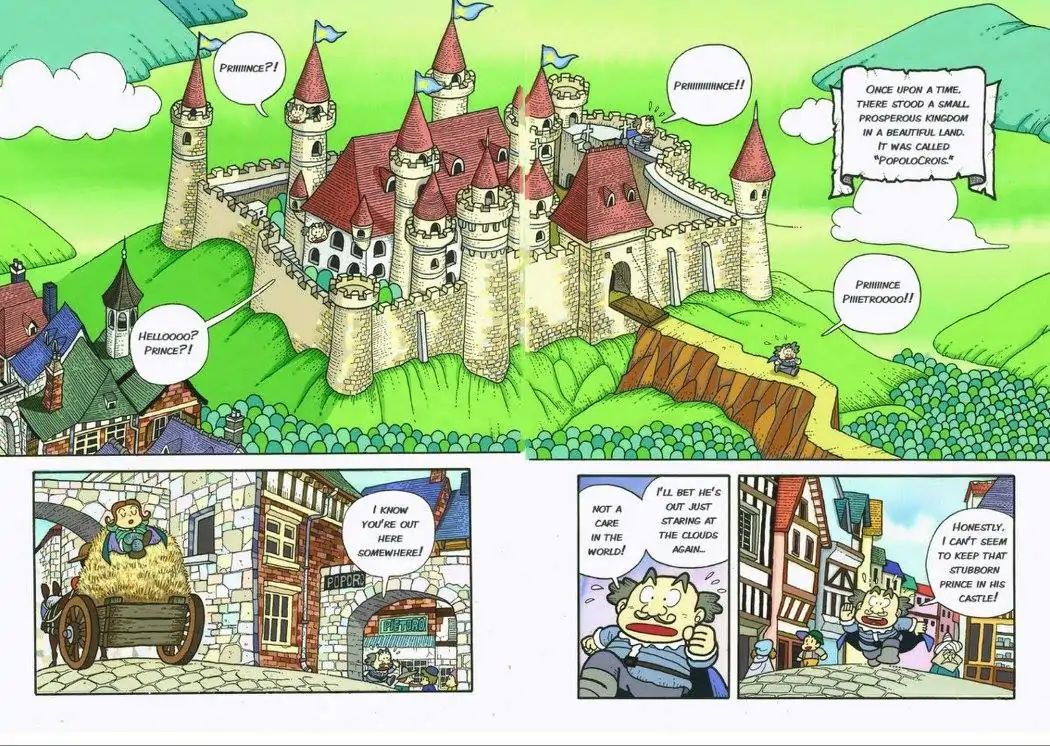 Popolocrois Story - Vol.1 Chapter 1: The Quest For The Crown Of Wisdom