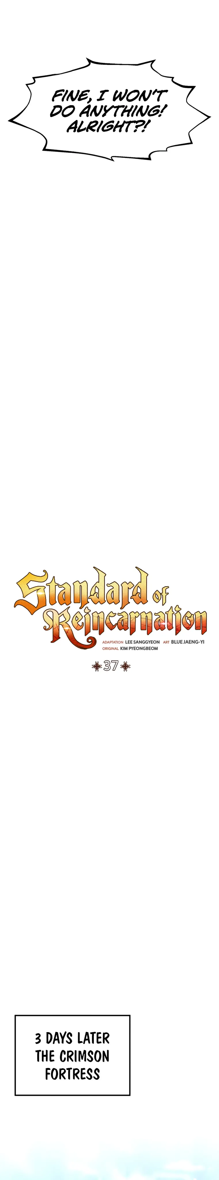 Standard Of Reincarnation - Chapter 37