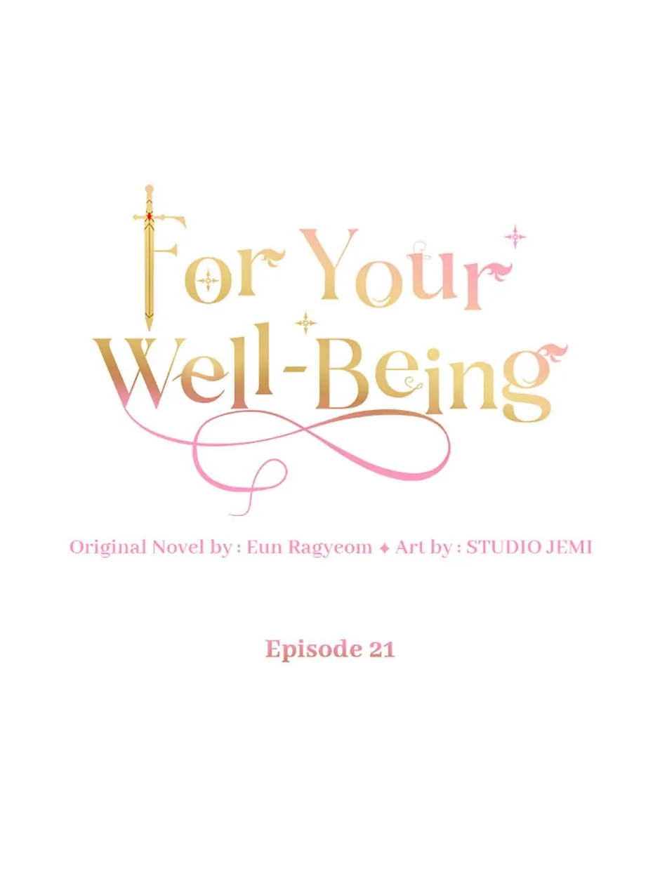 Only For The Sake Of Her Well-Being - Chapter 21