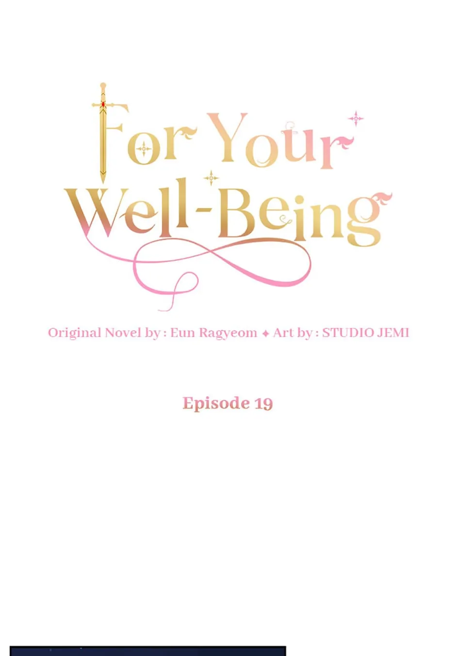 Only For The Sake Of Her Well-Being - Chapter 19