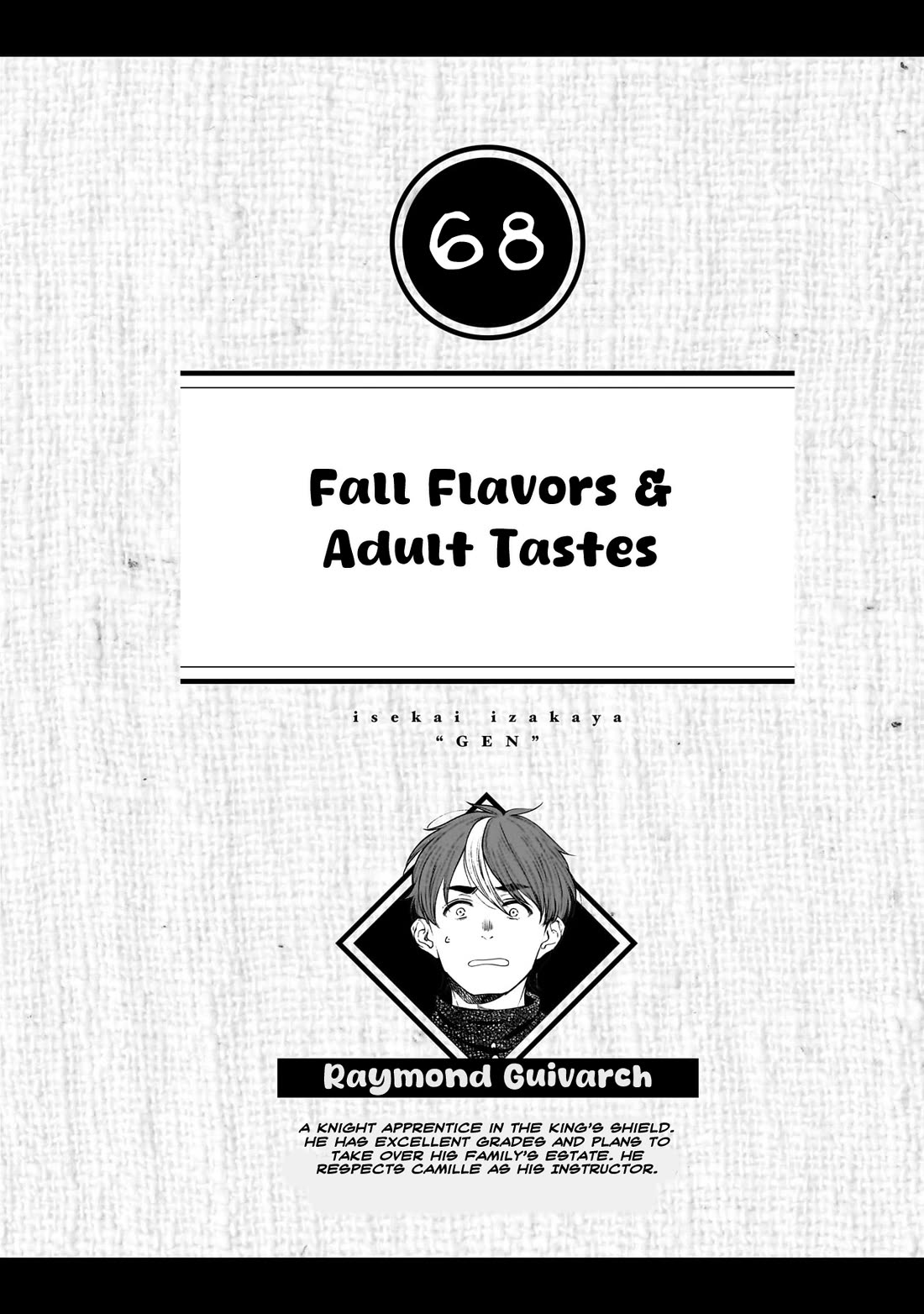 Isekai Izakaya - Chapter 68: Fall Flavors & Adult Tastes