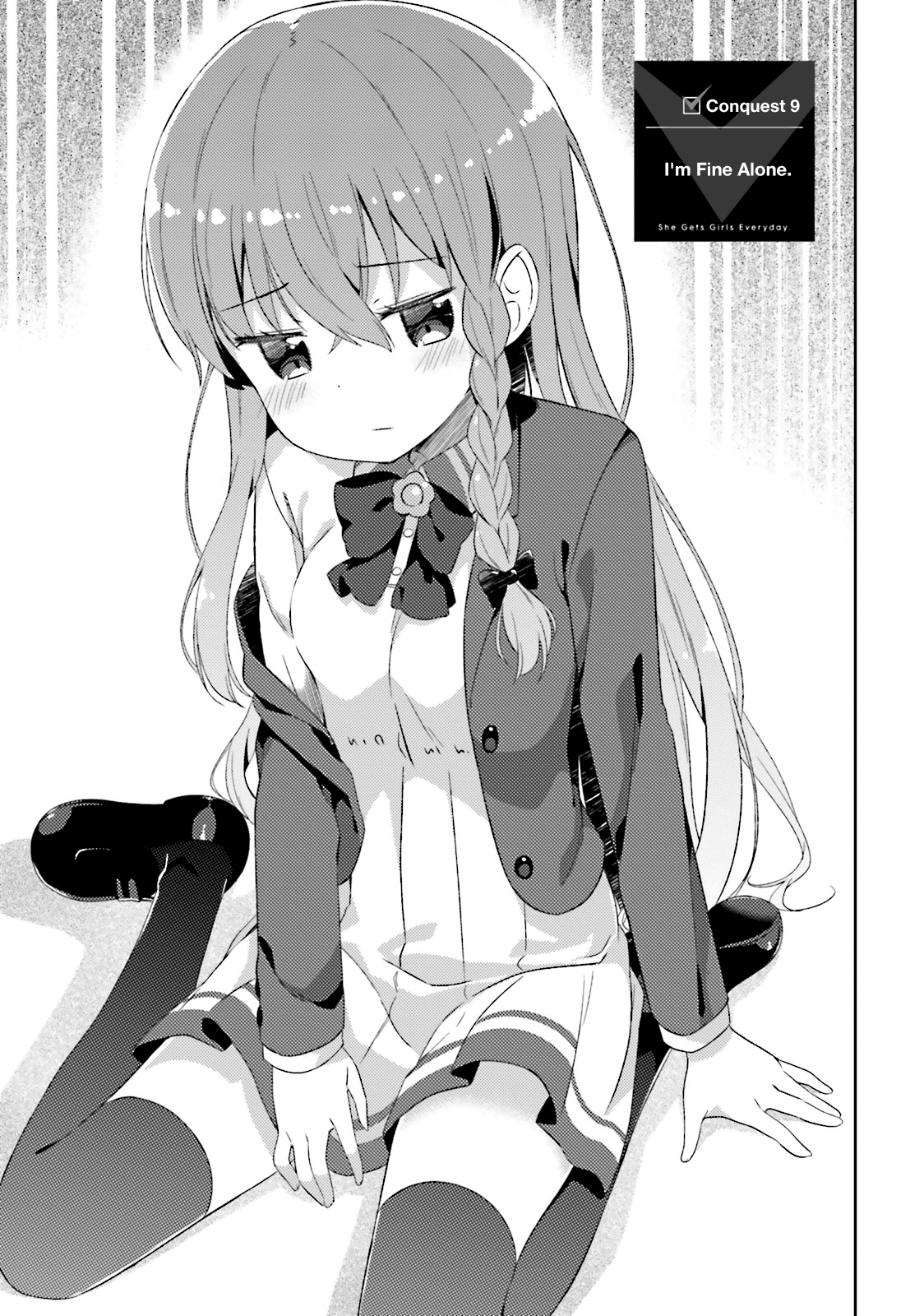 Kyou Mo Onnanoko Wo Kouryaku Shita. - Vol.2 Chapter 9: I M Fine Alone