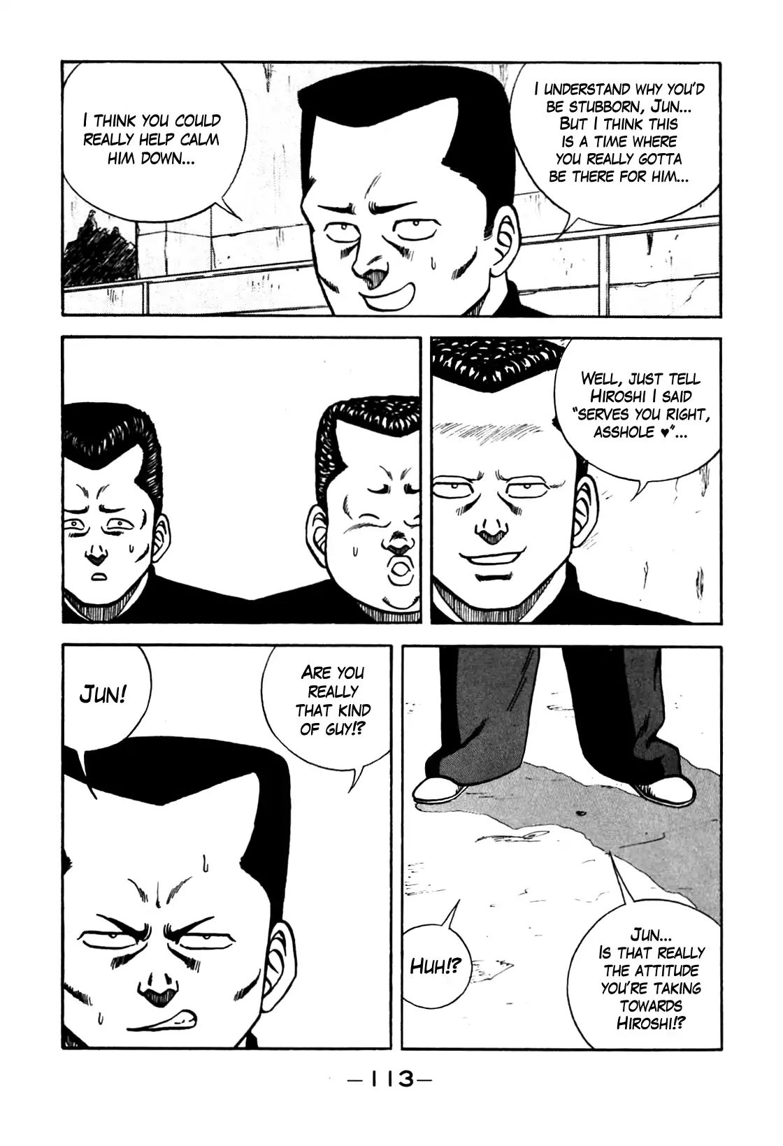 Be-Bop-Highschool - Chapter 96: The Delinquent Youth's Mountain Range Of Friendship