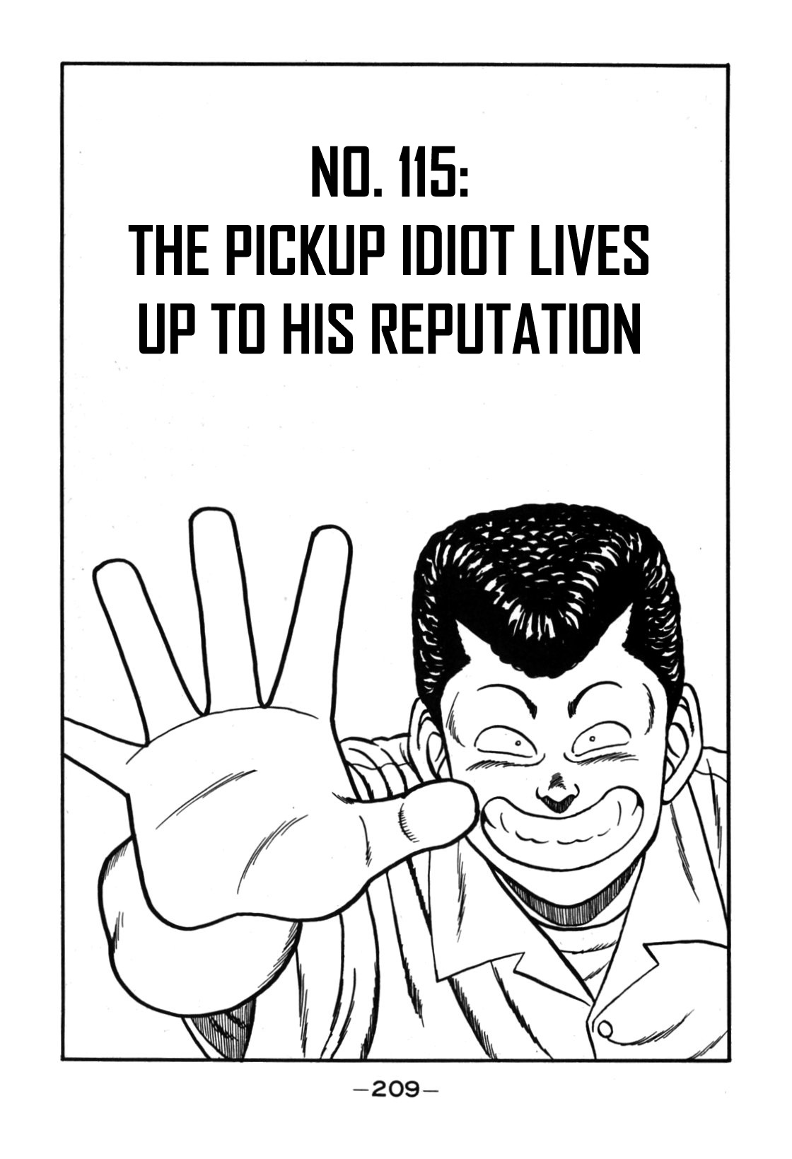 Be-Bop-Highschool - Chapter 115: The Pickup Idiot Lives Up To His Reputation