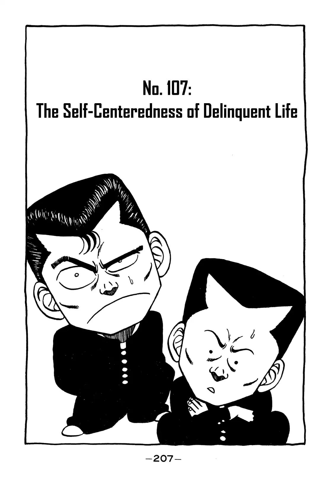 Be-Bop-Highschool - Chapter 107: The Self-Centeredness Of Delinquent Life