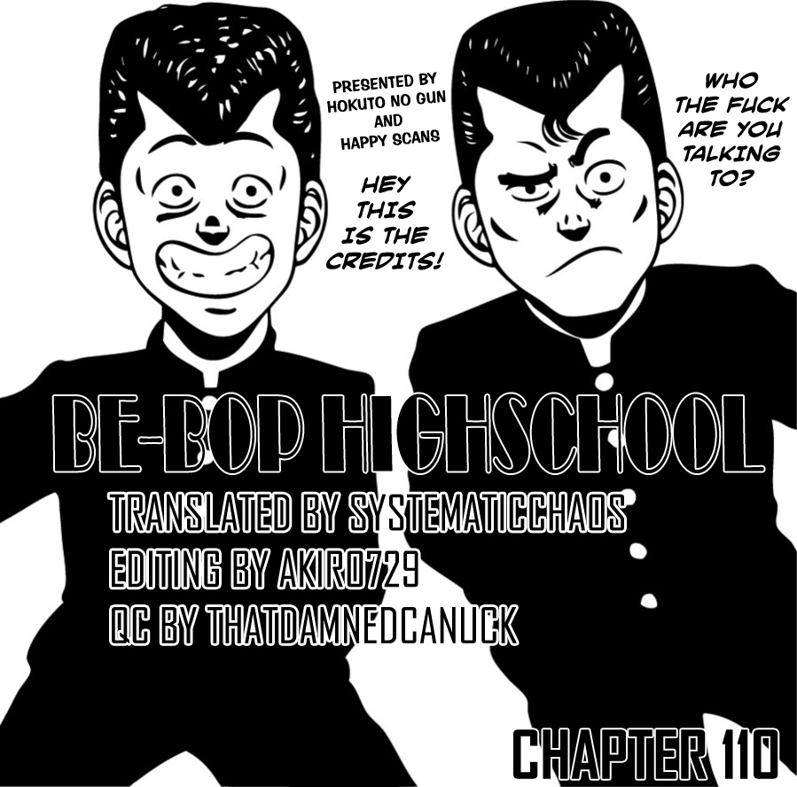 Be-Bop-Highschool - Chapter 110: The Smooth-Talker's Bold Steps