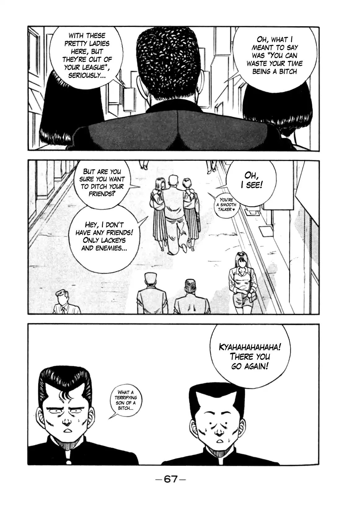 Be-Bop-Highschool - Chapter 94: The Irritable Bastard's Desperate Battle