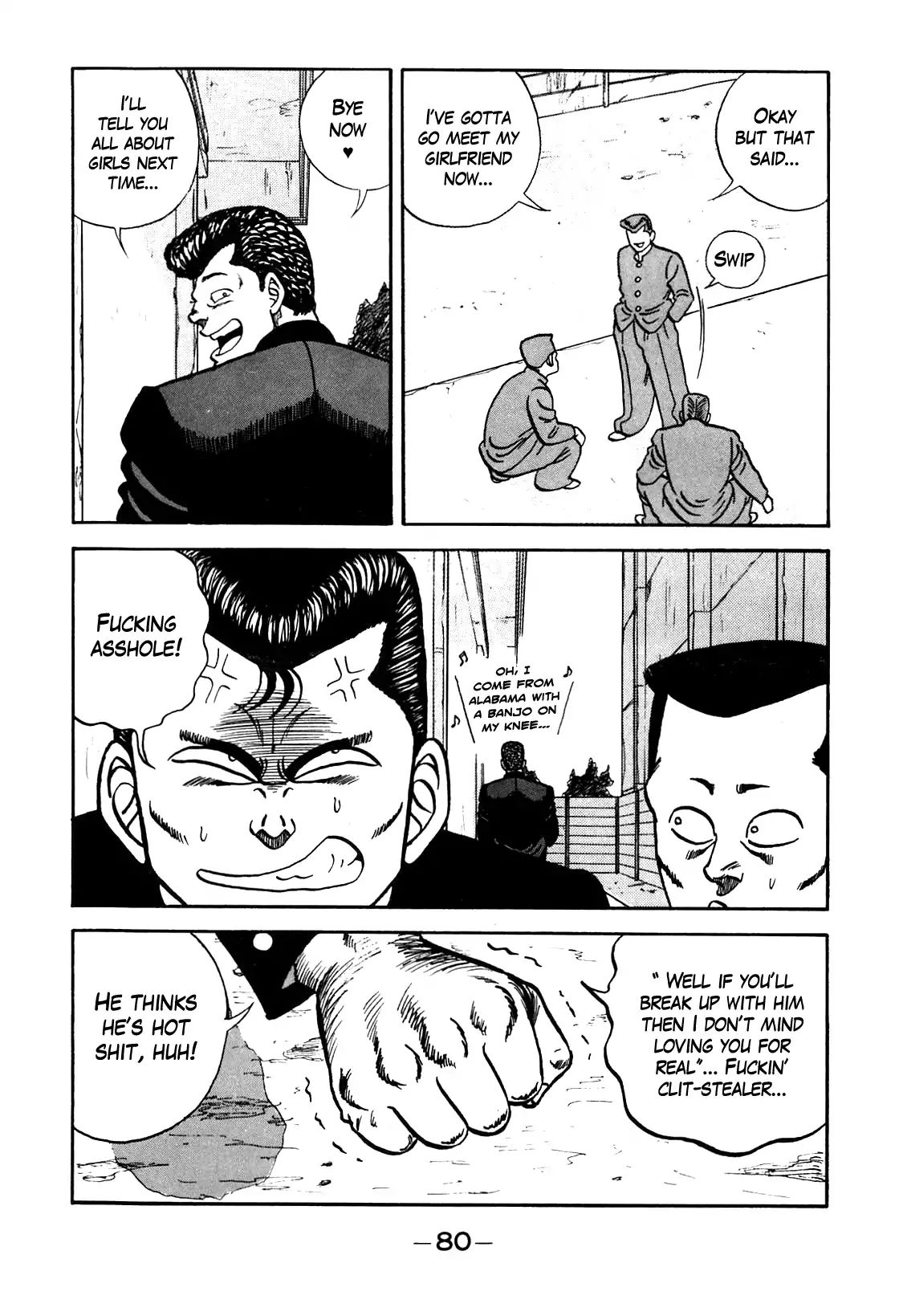 Be-Bop-Highschool - Chapter 94: The Irritable Bastard's Desperate Battle