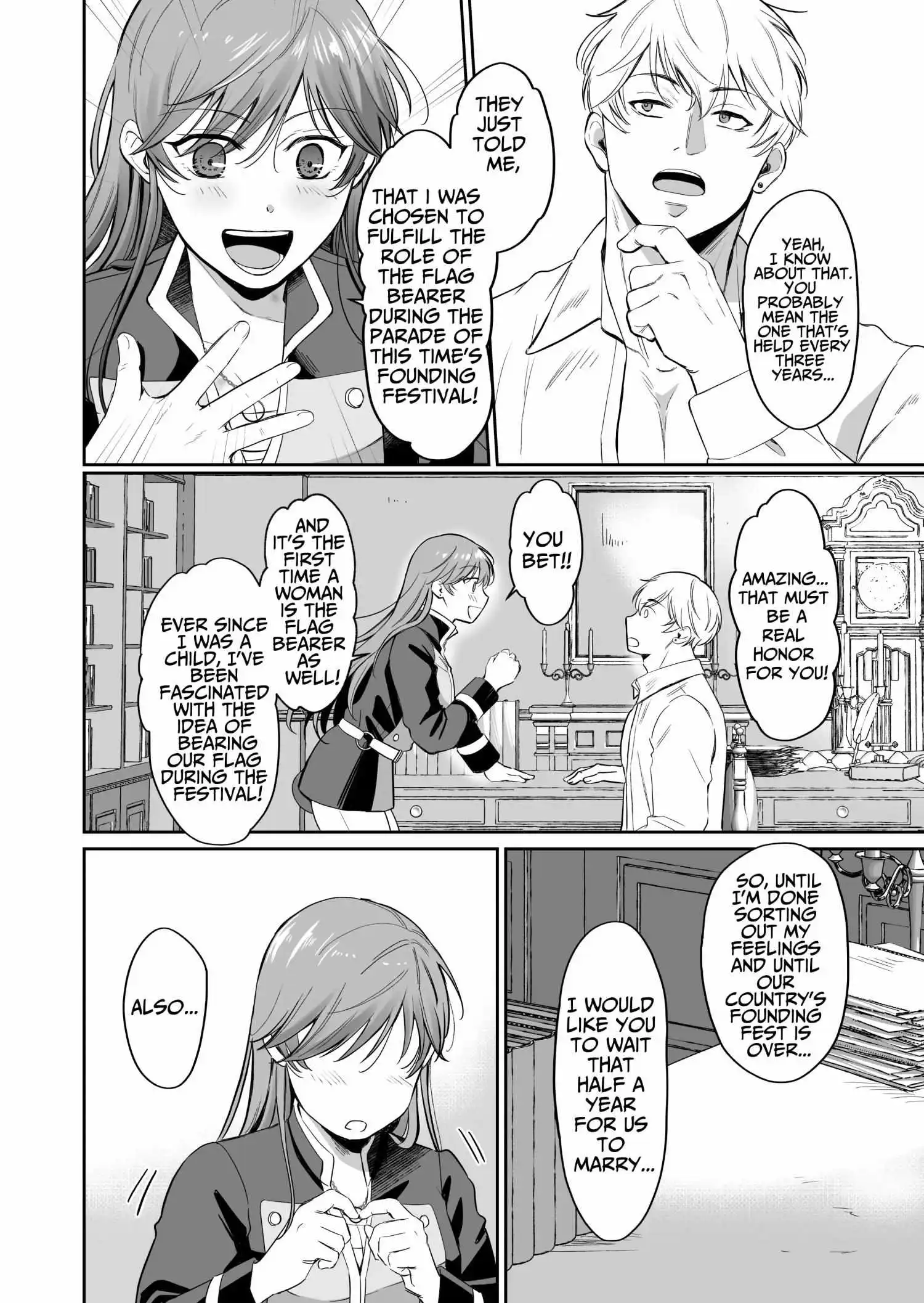 The Strongest Knightess Cannot Escape An Obsessive Prince! - Chapter 2