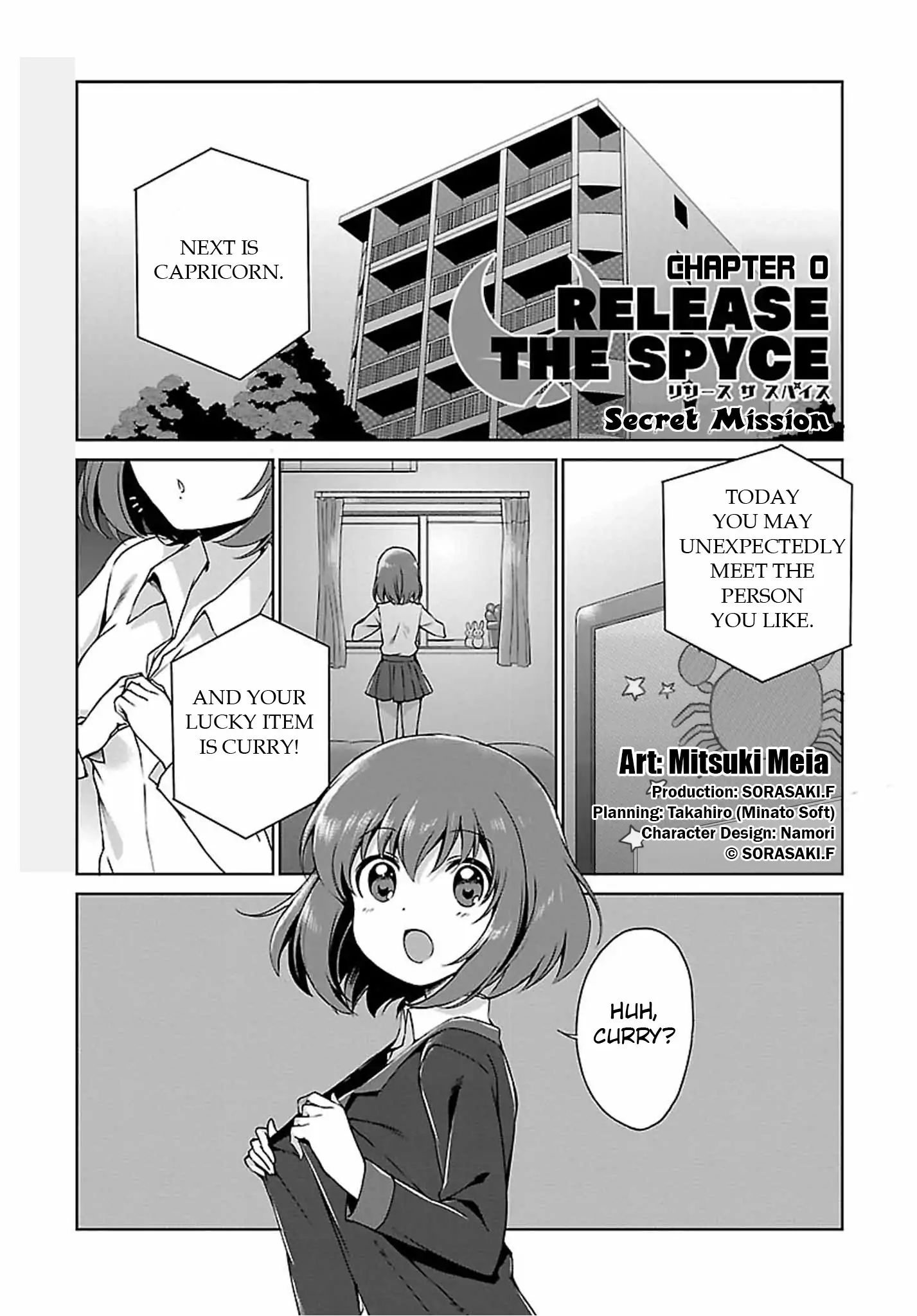 Release The Spyce - Secret Mission - Chapter 0