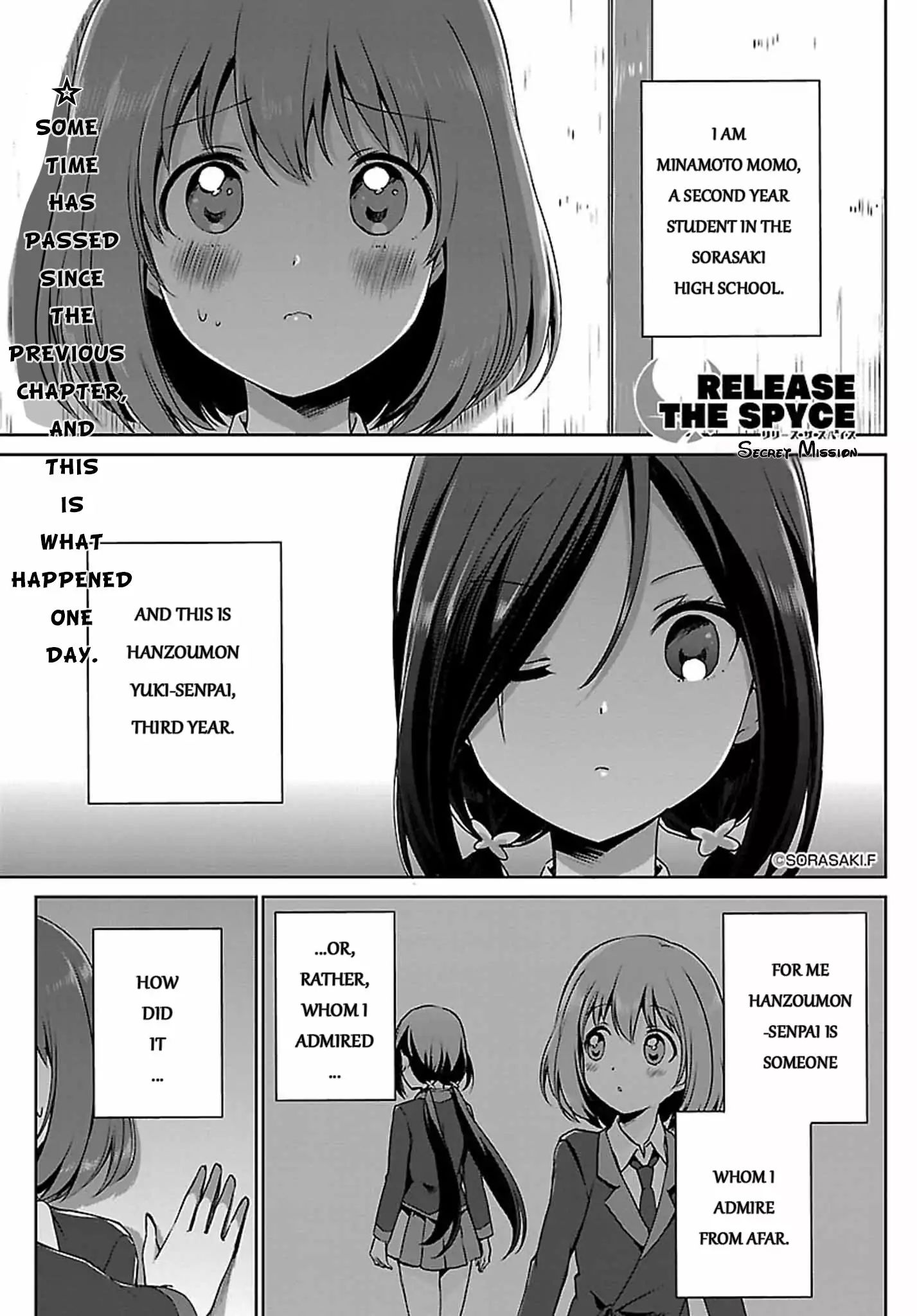 Release The Spyce - Secret Mission - Chapter 1