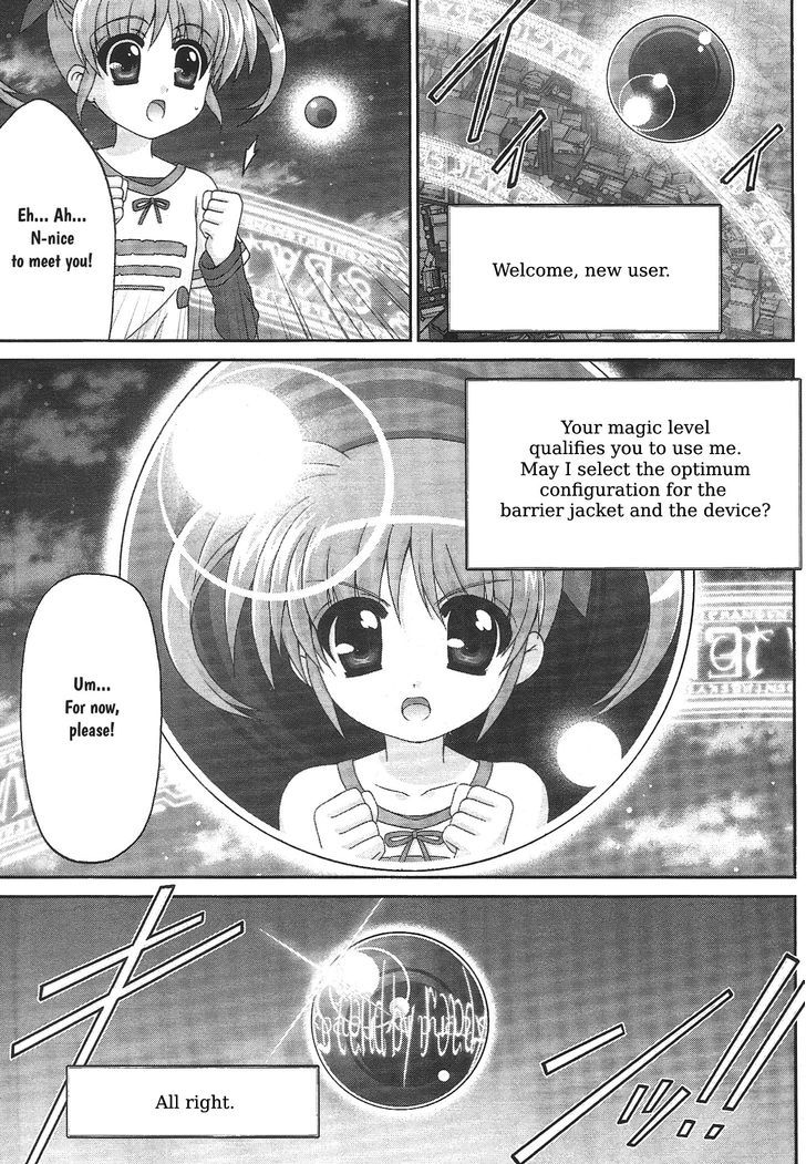 Original Chronicle Magical Girl Lyrical Nanoha The 1St - Vol.1 Chapter 1