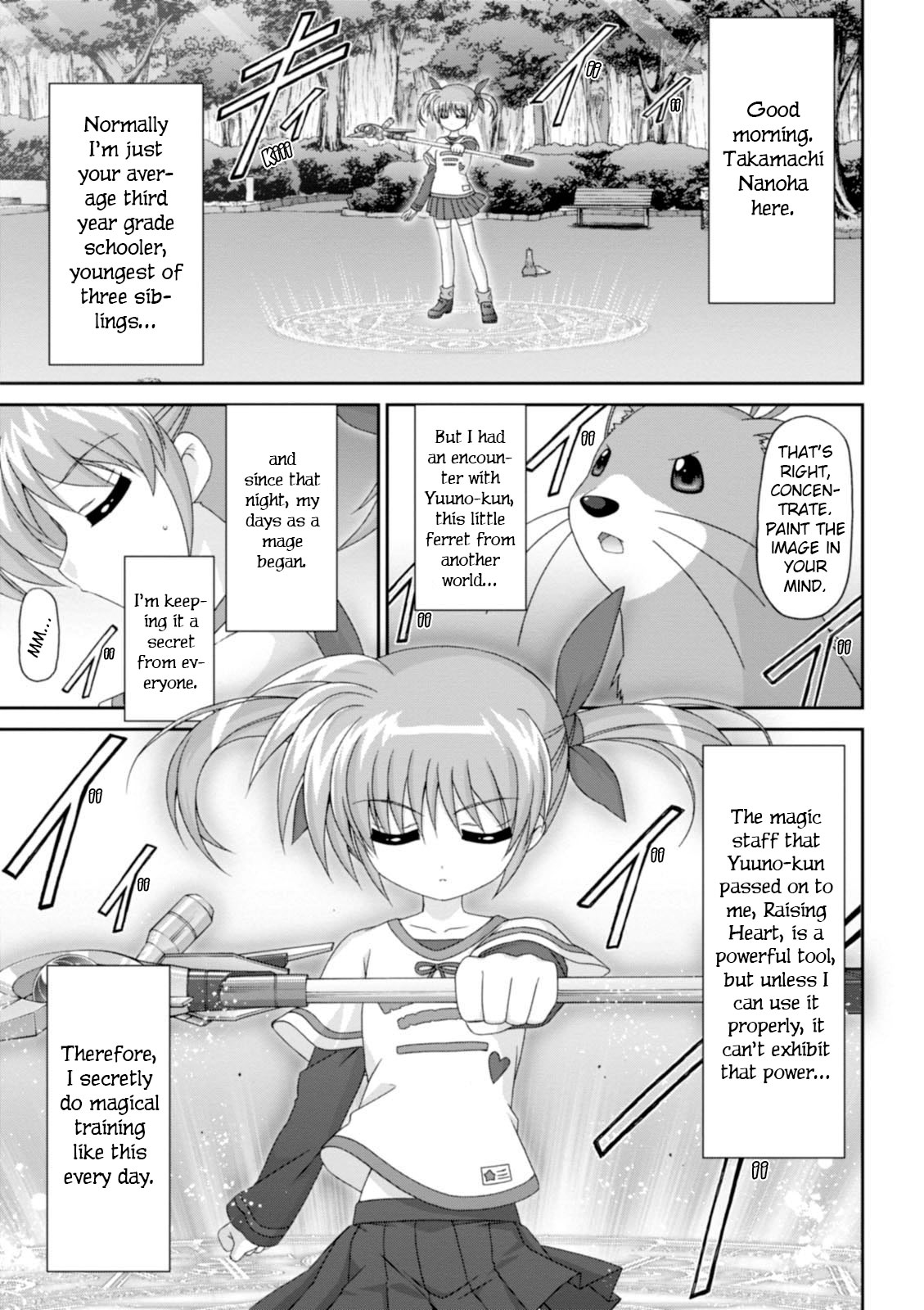 Original Chronicle Magical Girl Lyrical Nanoha The 1St - Vol.1 Chapter 3