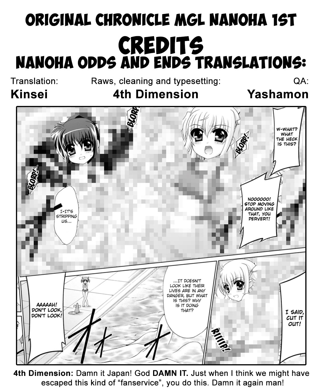 Original Chronicle Magical Girl Lyrical Nanoha The 1St - Vol.1 Chapter 3