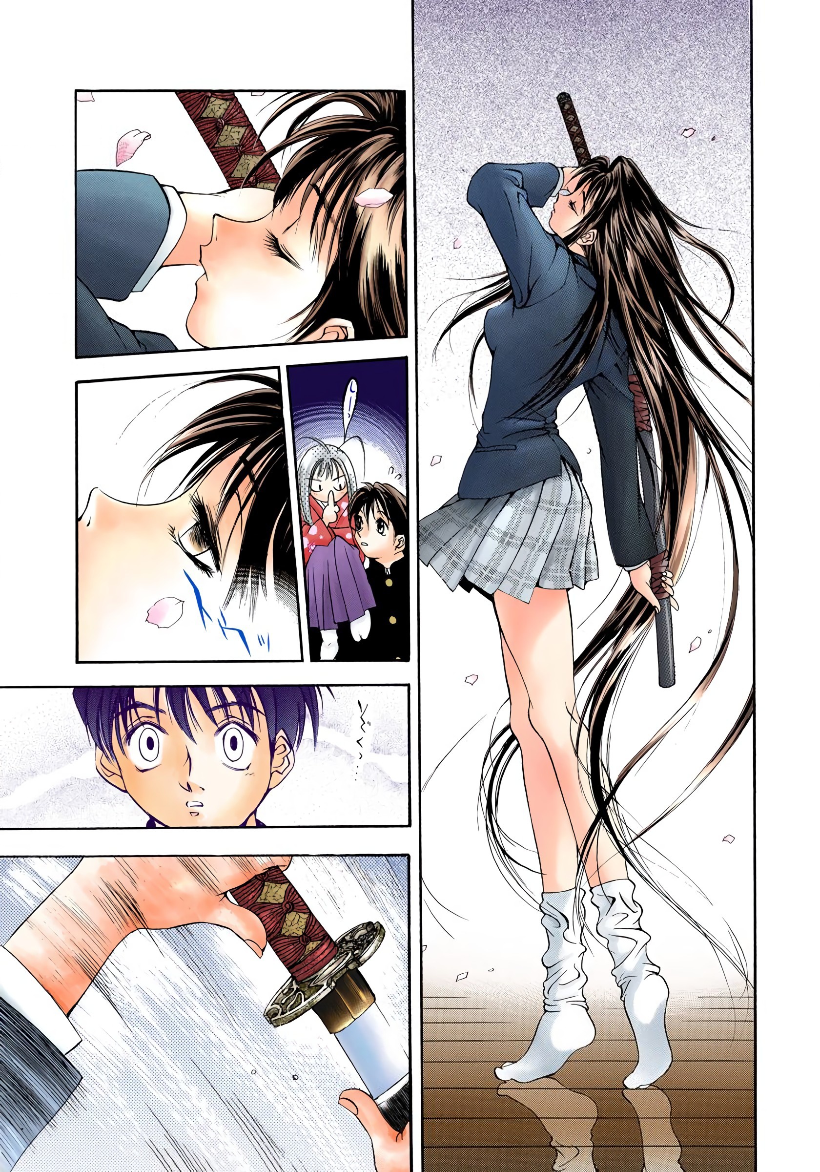 Tenjou Tenge - Digital Colored Comics - Vol.1 Chapter 1