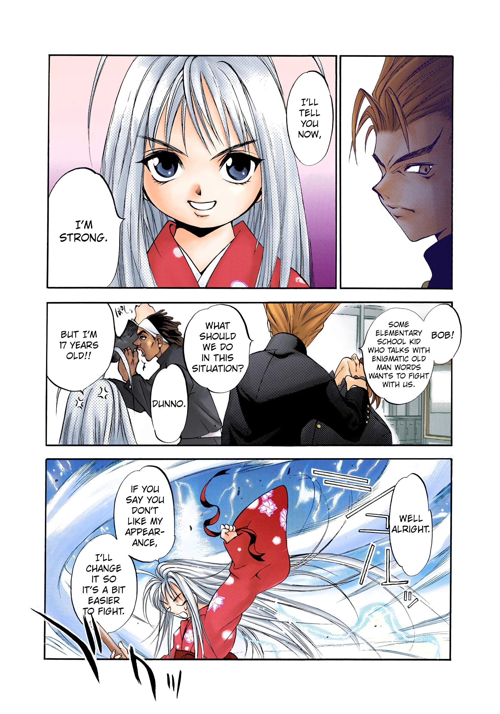 Tenjou Tenge - Digital Colored Comics - Vol.1 Chapter 1