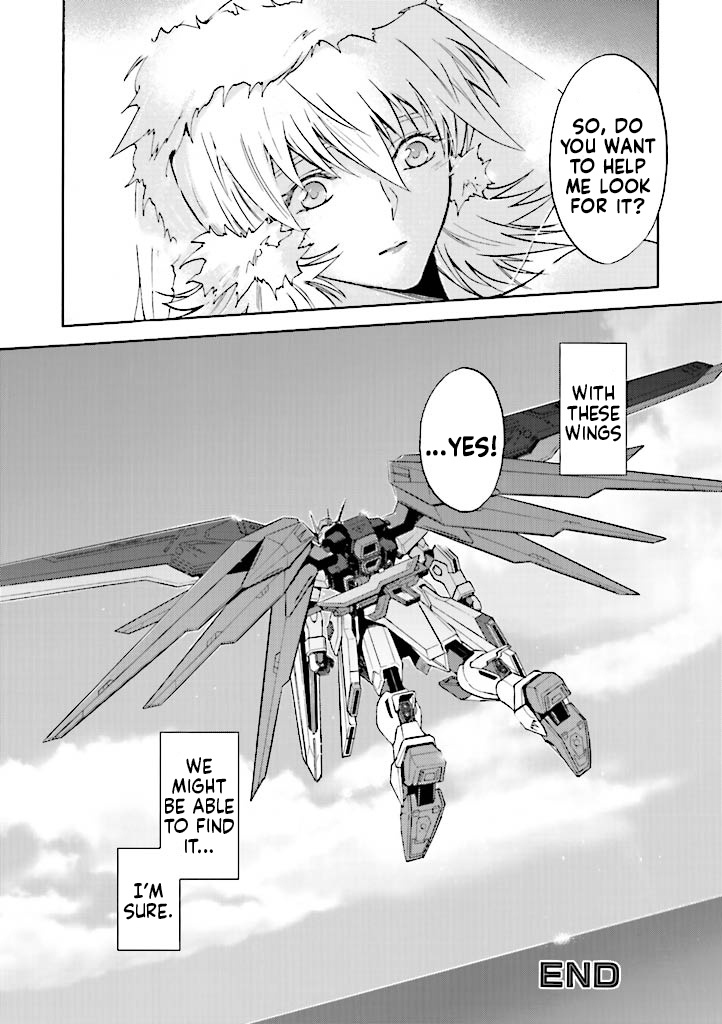 Kidou Senshi Gundam Seed Destiny The Edge - Vol.2 Chapter 7.5: Special Edition: Give Me Your Wings