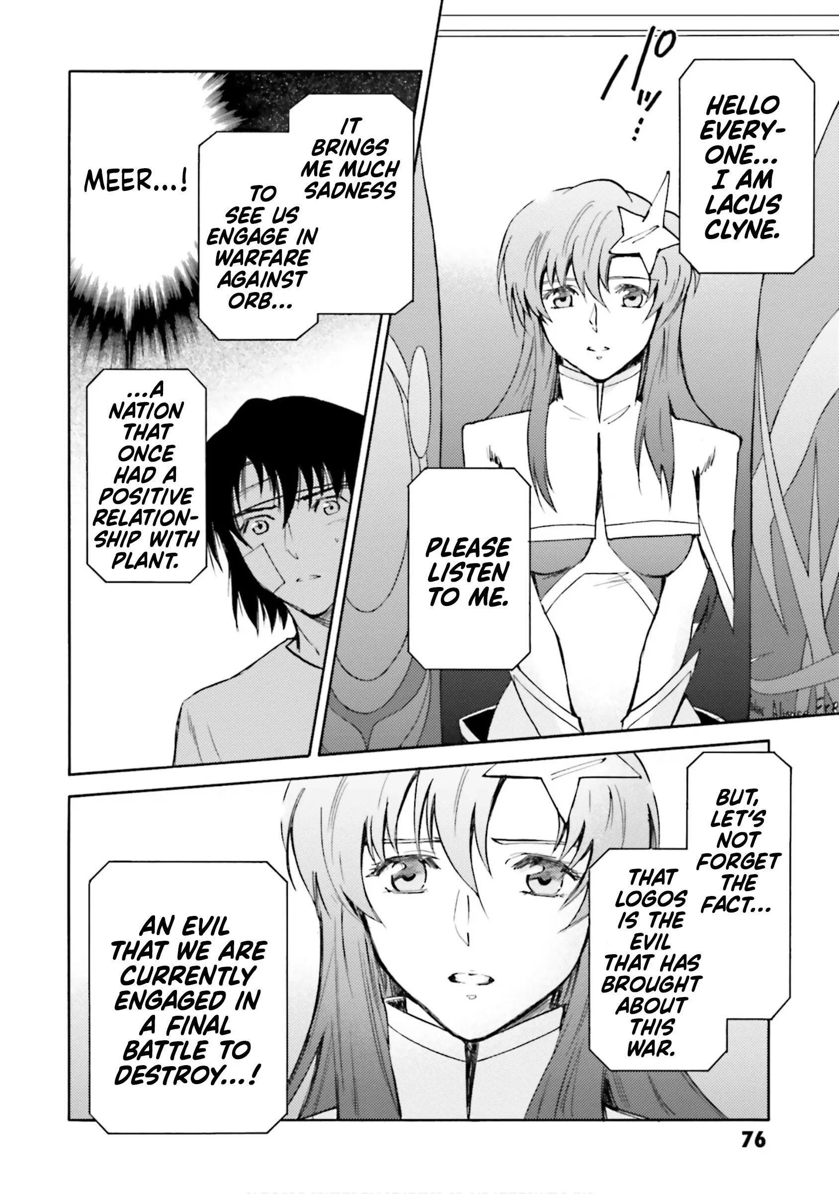 Kidou Senshi Gundam Seed Destiny The Edge - Vol.5 Chapter 17: Justice