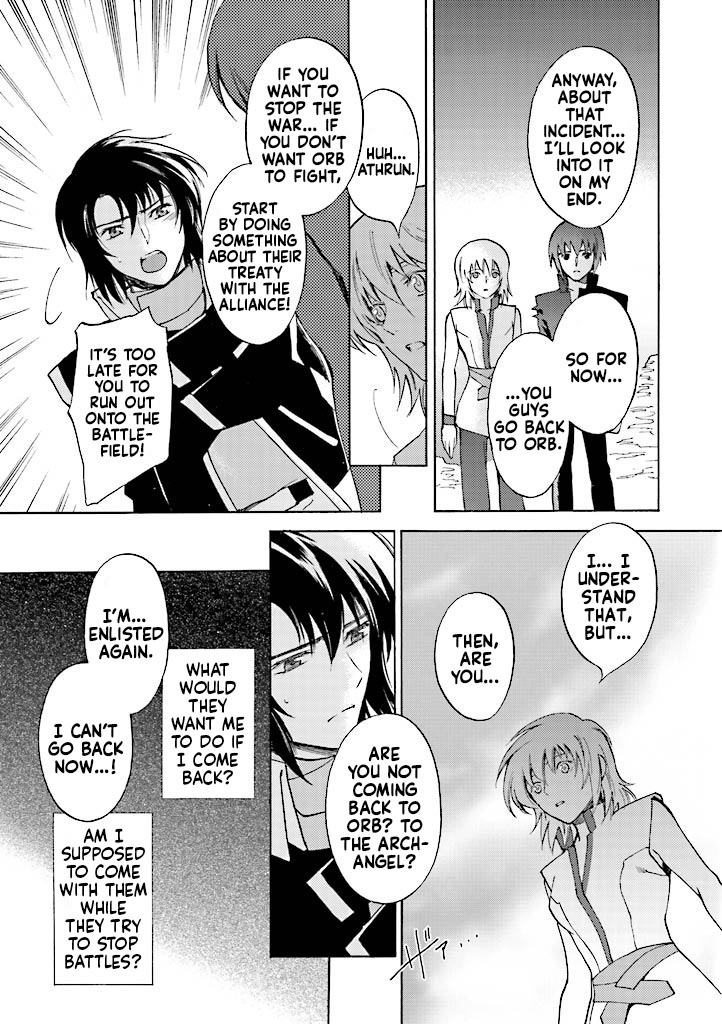 Kidou Senshi Gundam Seed Destiny The Edge - Vol.3 Chapter 10: Cross