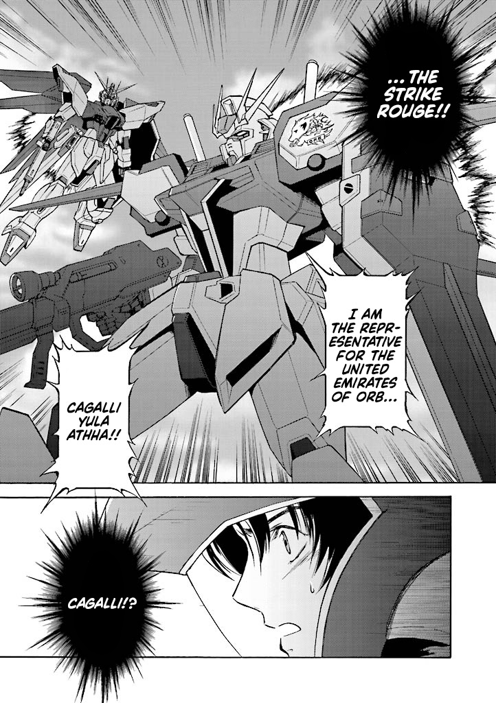 Kidou Senshi Gundam Seed Destiny The Edge - Vol.3 Chapter 9: Conflict