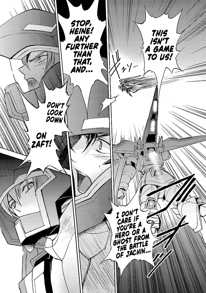 Kidou Senshi Gundam Seed Destiny The Edge - Vol.3 Chapter 9: Conflict