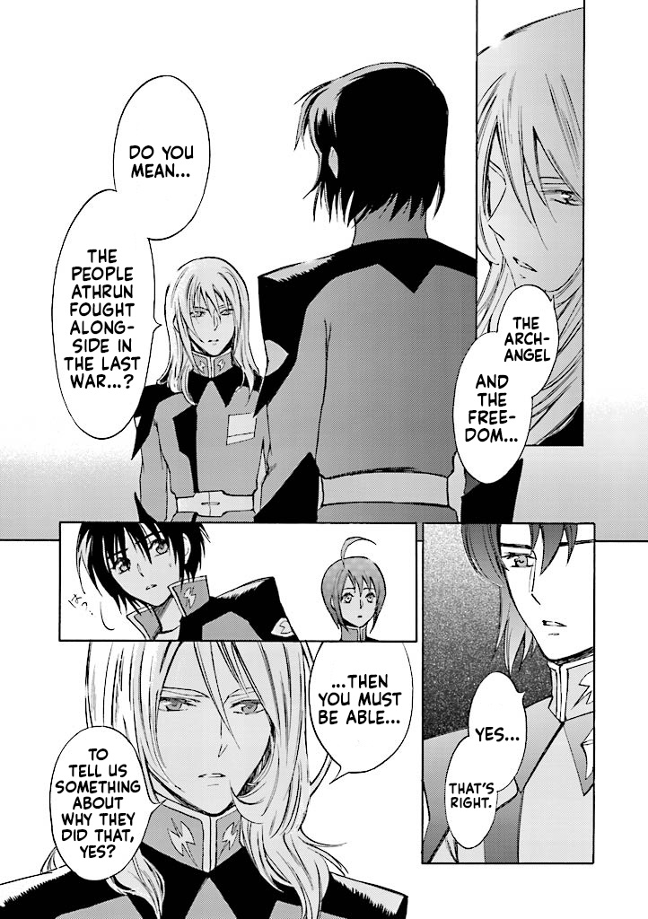 Kidou Senshi Gundam Seed Destiny The Edge - Vol.3 Chapter 9: Conflict