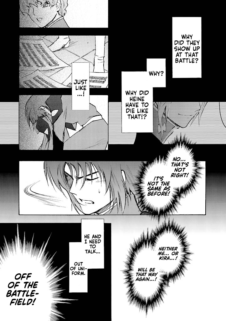 Kidou Senshi Gundam Seed Destiny The Edge - Vol.3 Chapter 9: Conflict