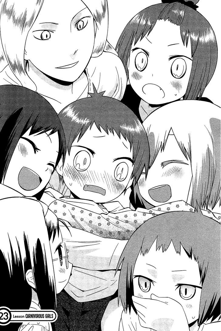 Sekai Seifuku Sekirara Jogakkan - Vol.3 Chapter 23 : Carnivorous Girls