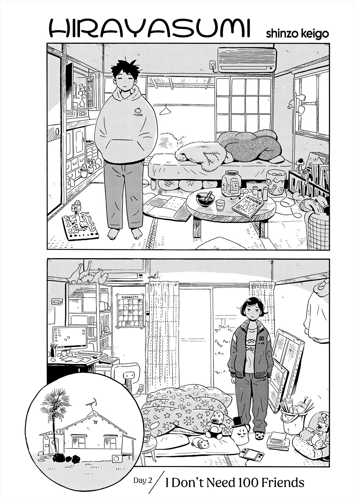 Hirayasumi - Chapter 2: I Don't Need 100 Friends