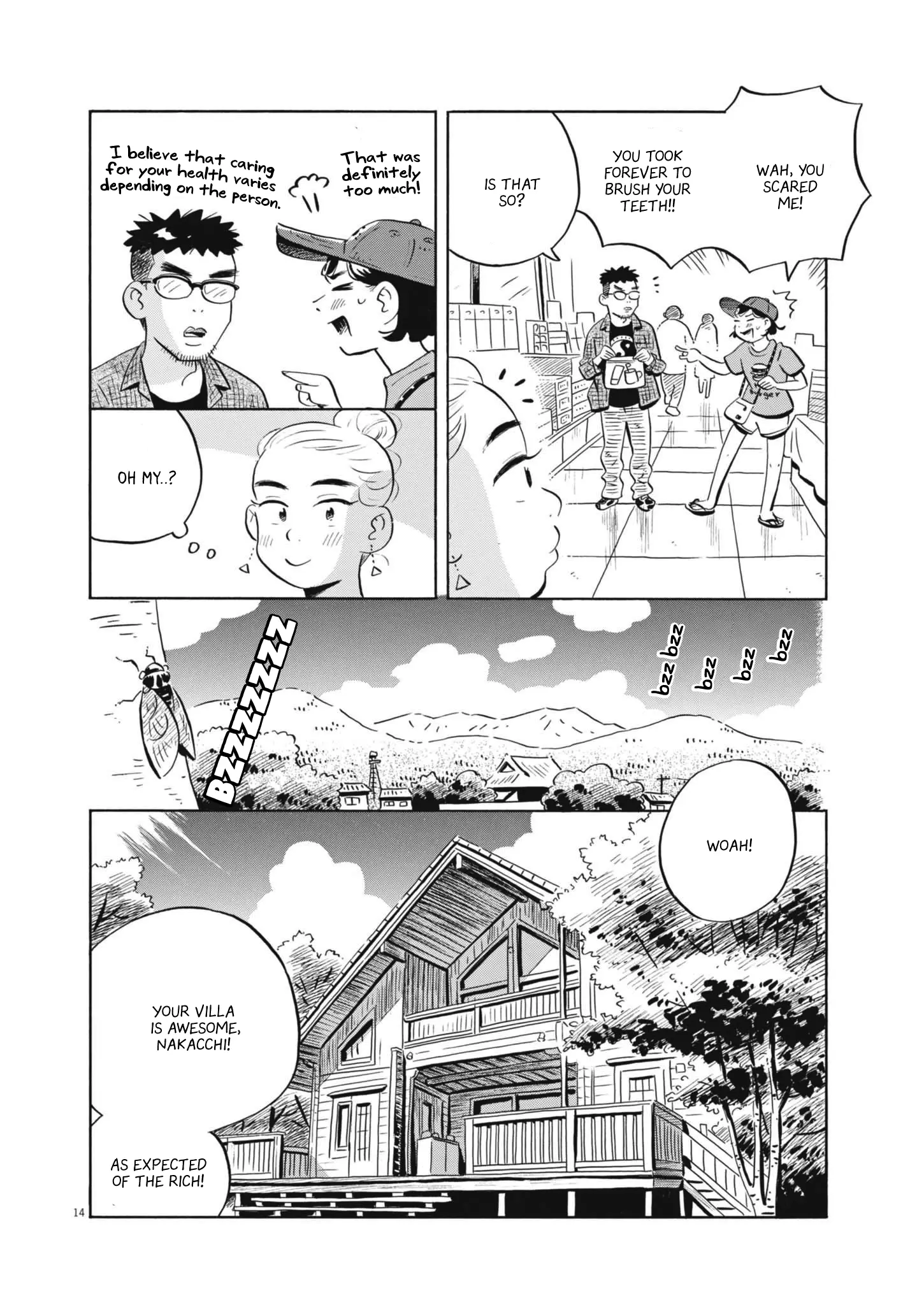 Hirayasumi - Chapter 64: A Heart-Thumping Summer Trip?!, Pt. 1