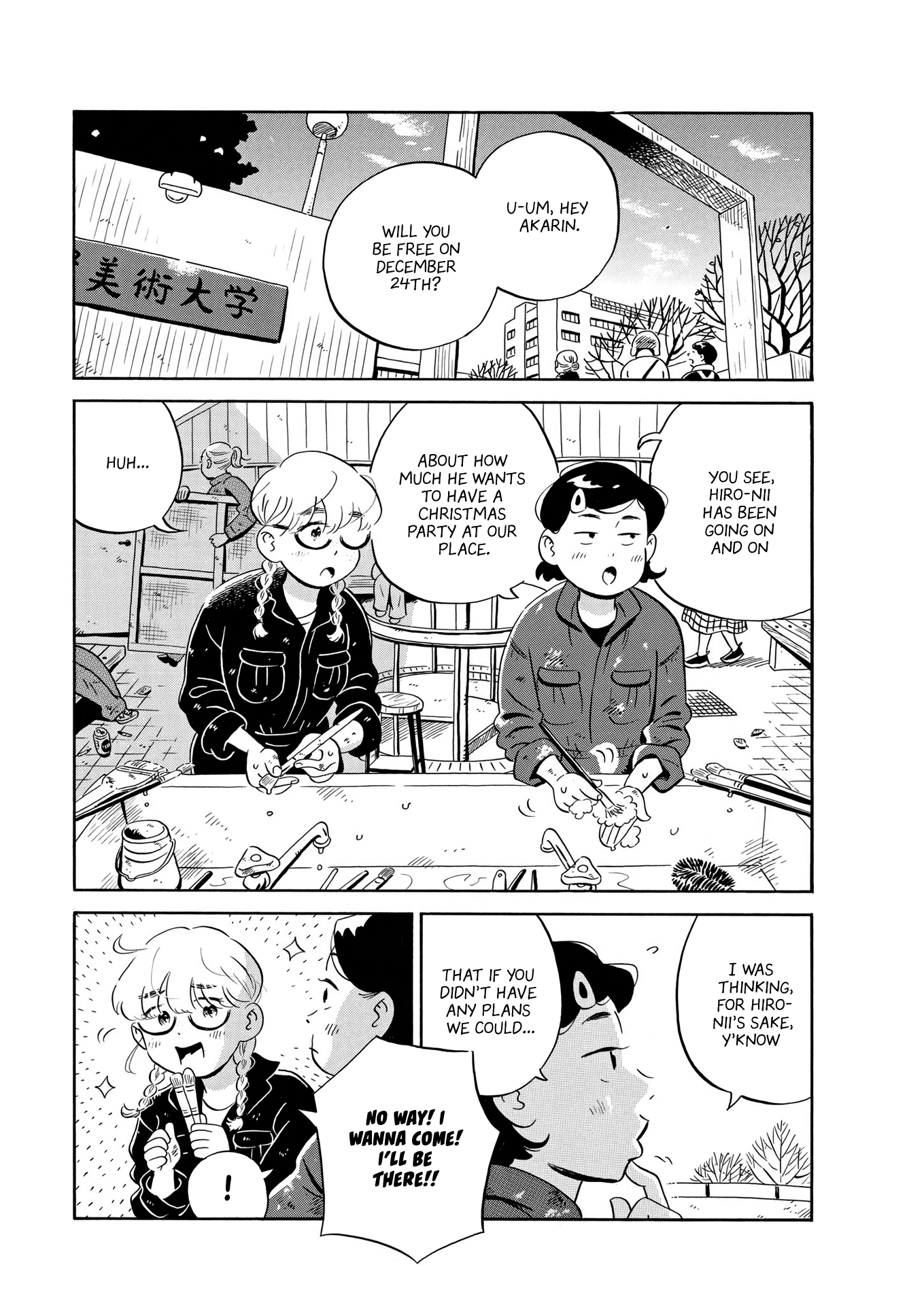 Hirayasumi - Chapter 28: Midnight On Christmas!! Pt. 1