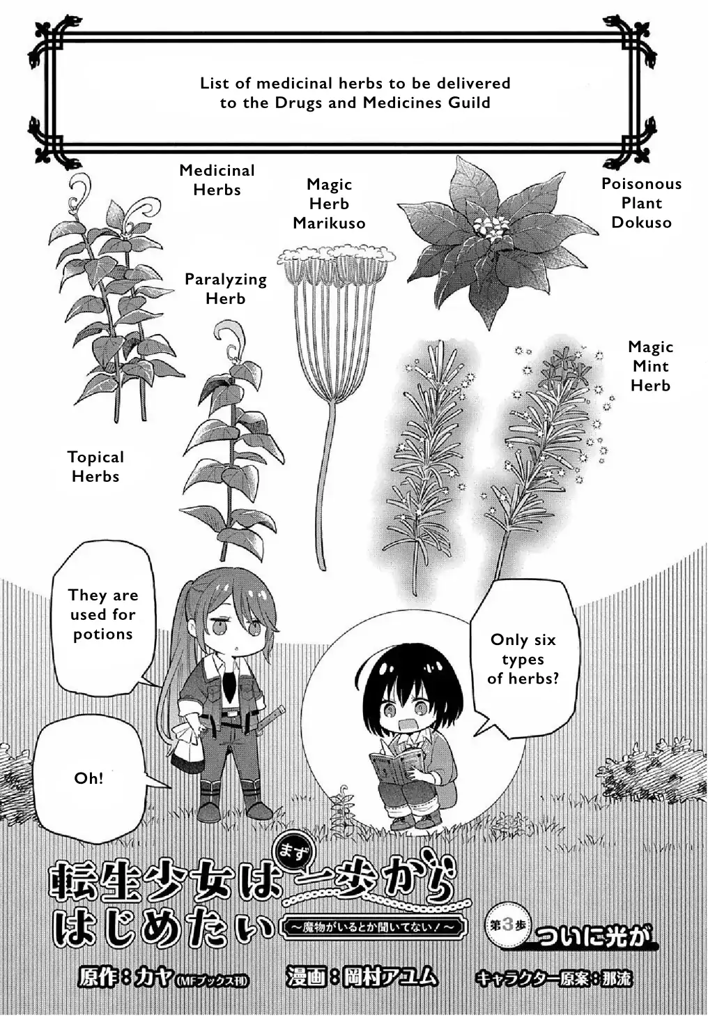 Tensei Shoujo Wa Mazu Ippo Kara Hajimetai: Mamono Ga Iru Toka Kiitenai! - Chapter 3