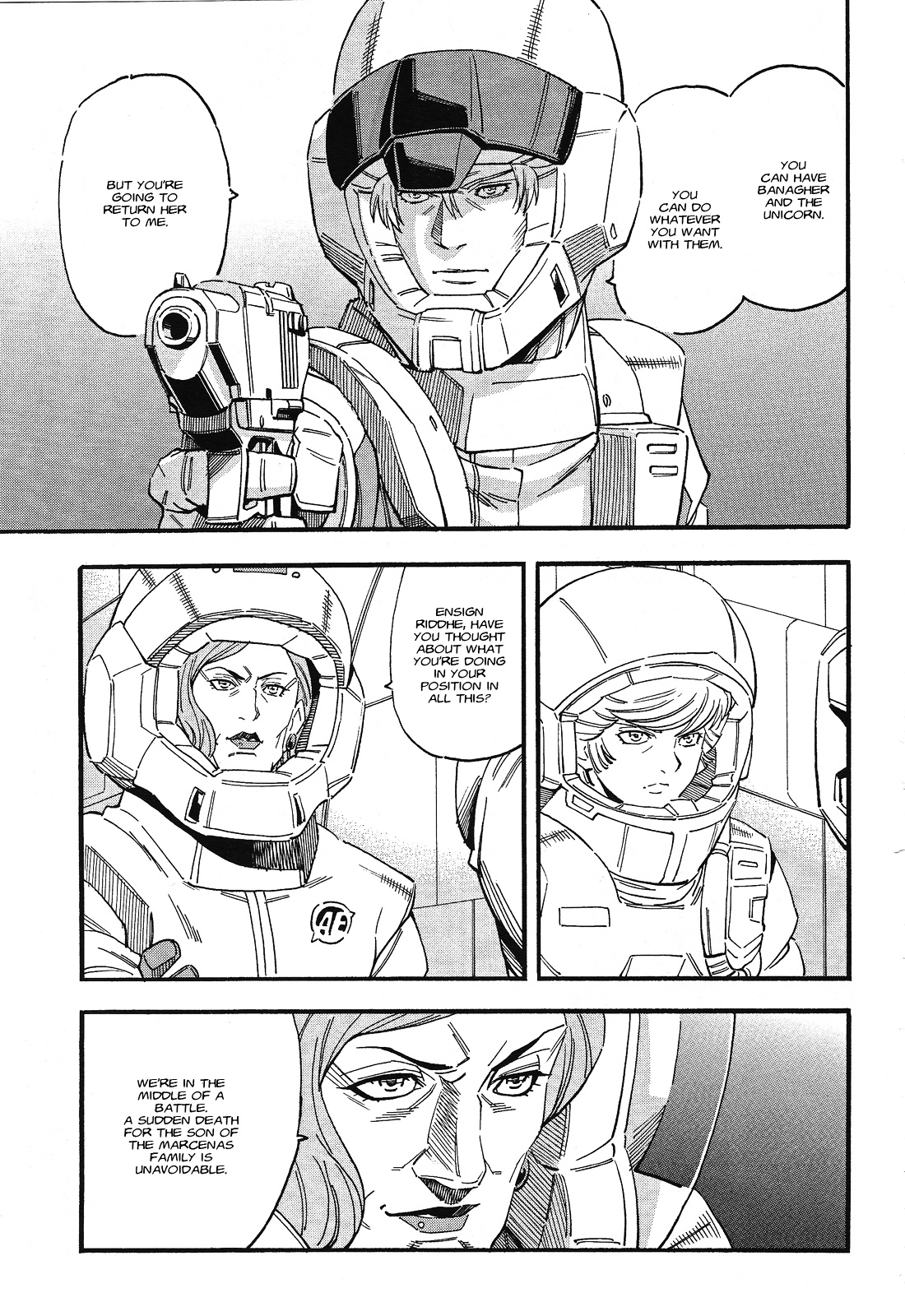 Kidou Senshi Gundam Uc: Bande Dessinee - Chapter 48 : The Black Unicorn - Act.9