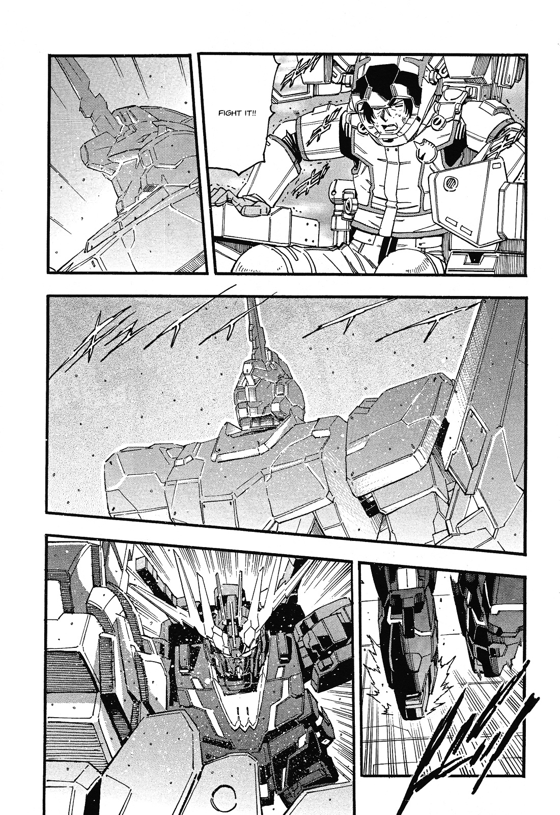 Kidou Senshi Gundam Uc: Bande Dessinee - Chapter 48 : The Black Unicorn - Act.9