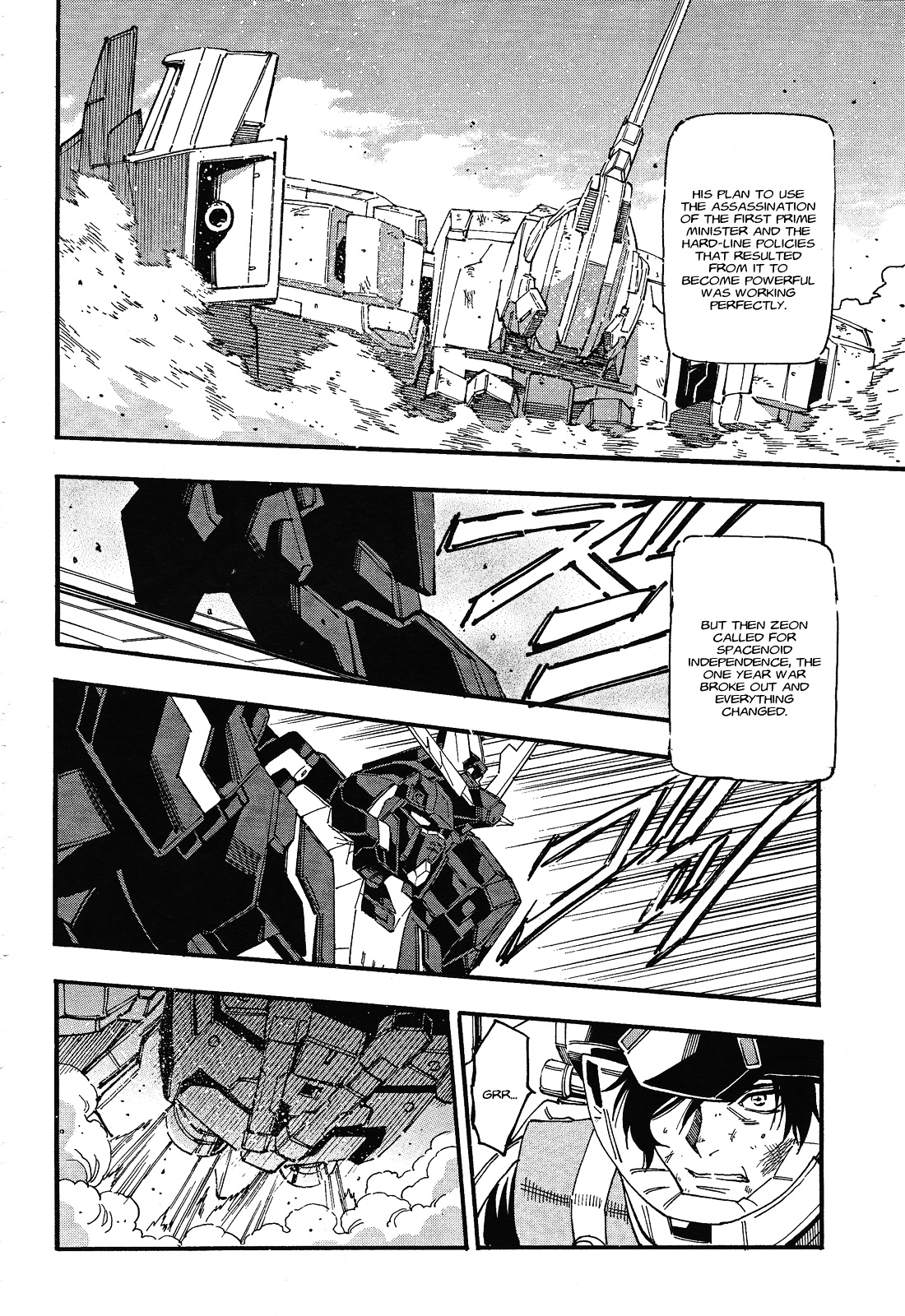 Kidou Senshi Gundam Uc: Bande Dessinee - Chapter 48 : The Black Unicorn - Act.9