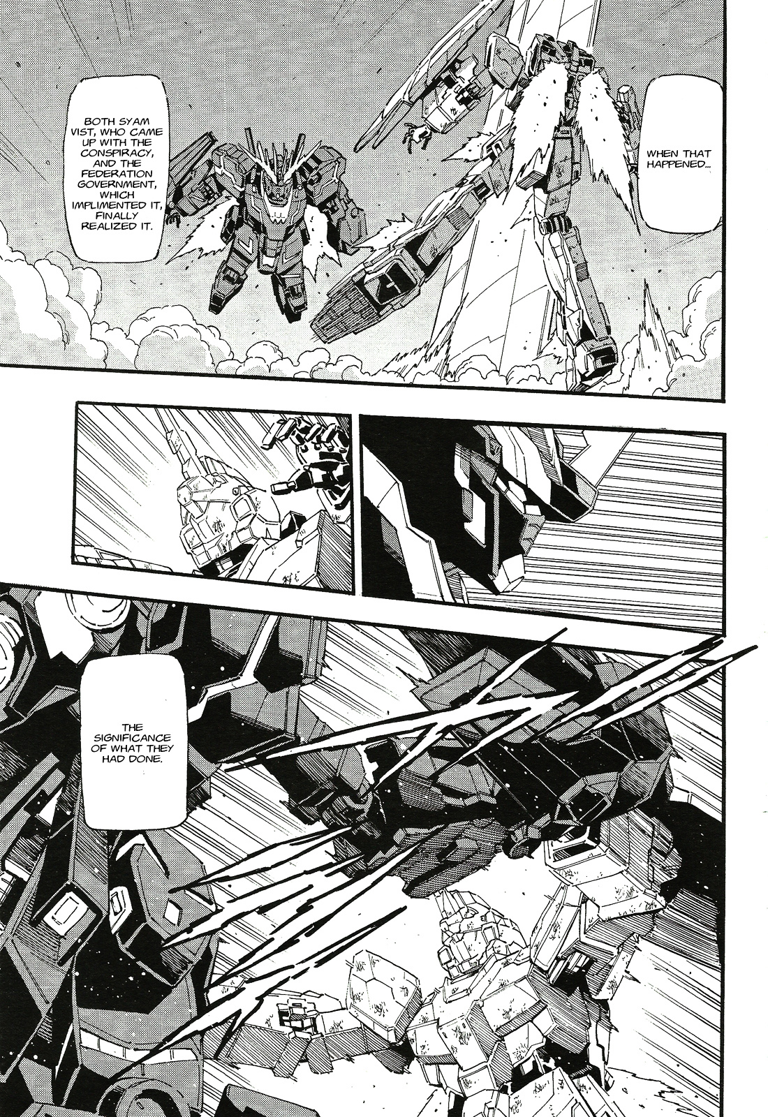 Kidou Senshi Gundam Uc: Bande Dessinee - Chapter 48 : The Black Unicorn - Act.9