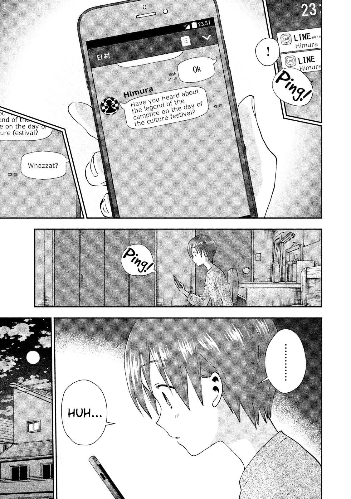 Aroma-Chan Wa Konya Mo Hazukashii - Vol.4 Chapter 21: Campfire Of Love