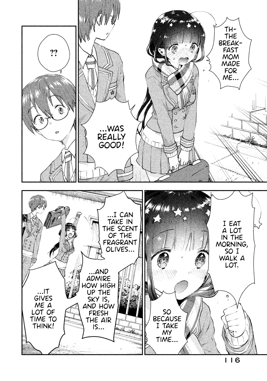 Aroma-Chan Wa Konya Mo Hazukashii - Chapter 11: Time For School