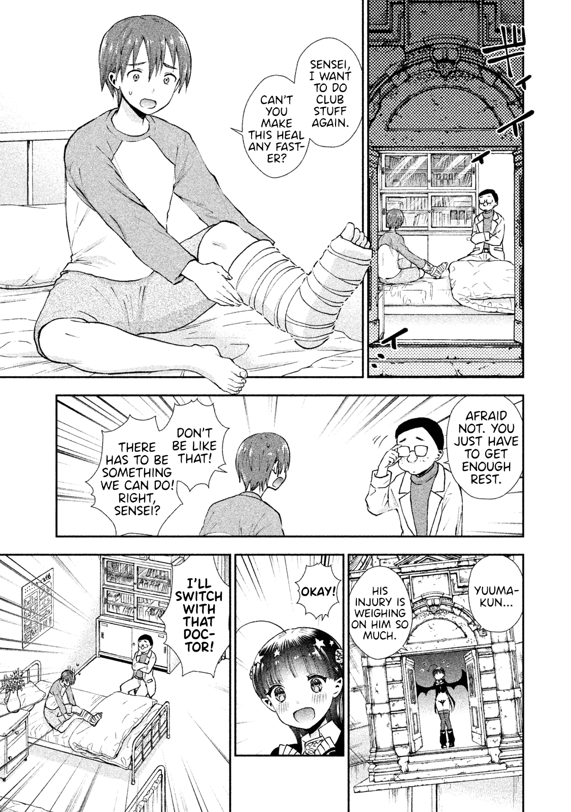 Aroma-Chan Wa Konya Mo Hazukashii - Chapter 3: At The Infirmary...