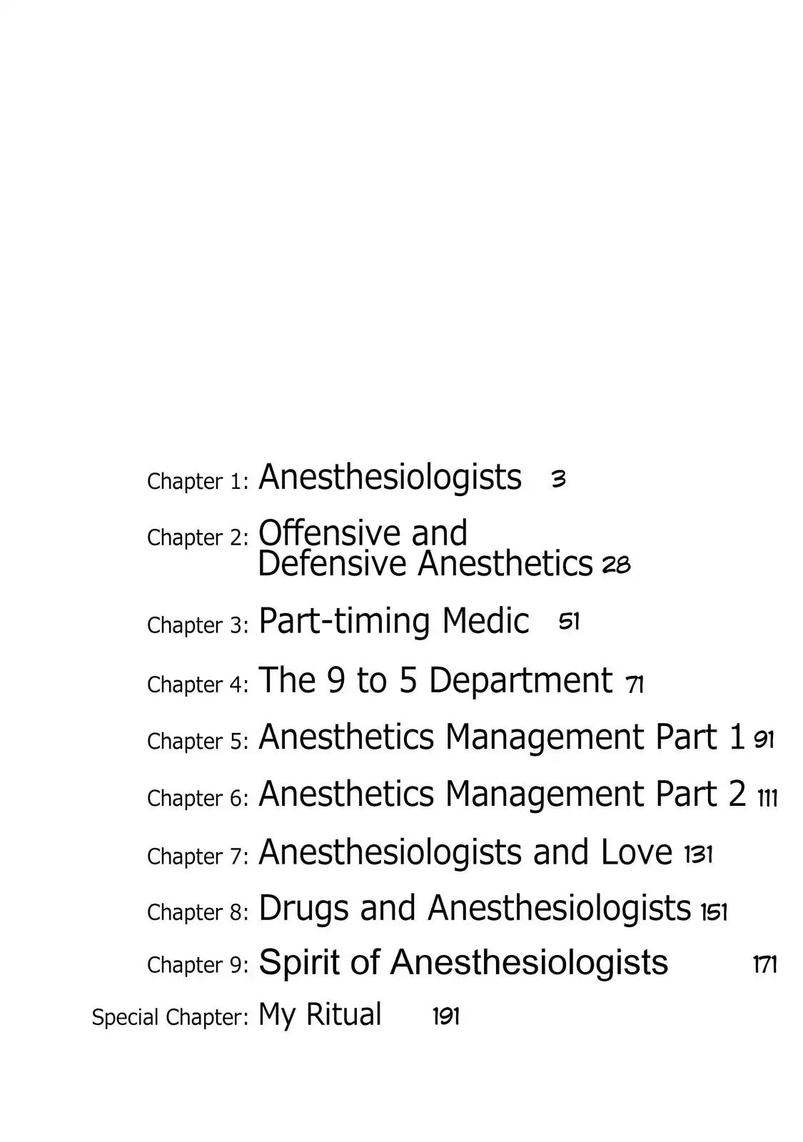 Anesthesiologist Hana - Vol.1 Chapter 1: Anesthesiologist