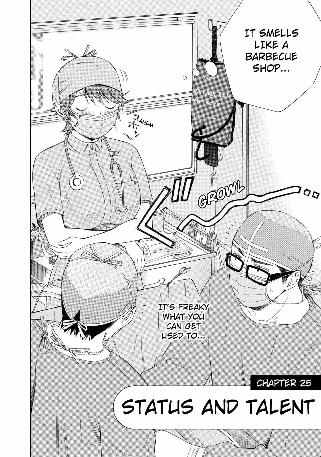 Anesthesiologist Hana - Vol.3 Chapter 25: Status And Talent