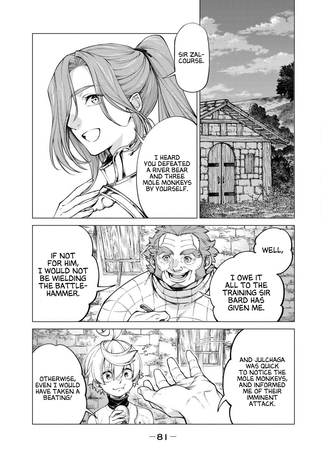 Henkyou No Roukishi - Bard Loen - Chapter 42: A Lady Knight's Wish